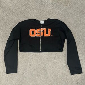 Oregon State University Cropped Sweater